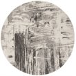 Safavieh Adirondack 7' Round Rug in Ivory and Gray