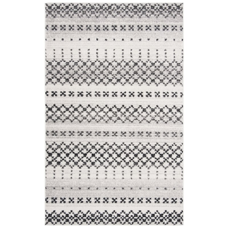 Safavieh Adirondack 8 X 10 Rug In Black And Ivory Adr220g 8