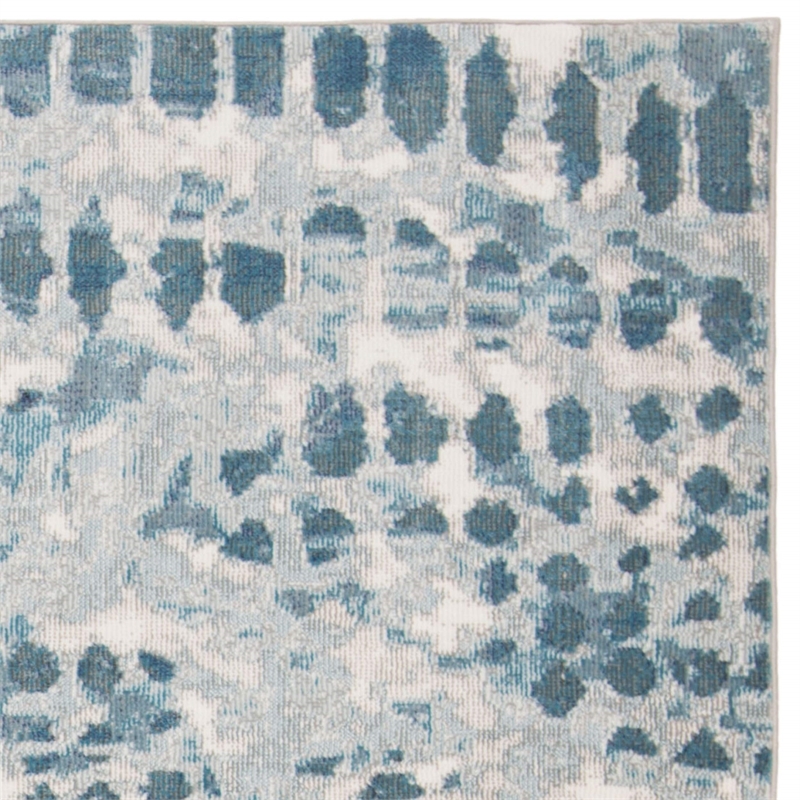 Safavieh Aria 8' x 10' Rug in Ivory and Teal