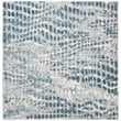 Safavieh Aria 9' x 12' Rug in Ivory and Teal