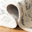 Safavieh Aspen 2' x 3' Hand Tufted Wool Rug in Ivory and Gray