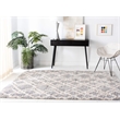 Safavieh Berber 4' x 6' Shag Rug in Gray and Ivory