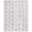 Safavieh Berber 8' x 10' Shag Rug in Gray and Ivory