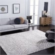 Safavieh Berber 9' x 12' Shag Rug in Ivory and Gray