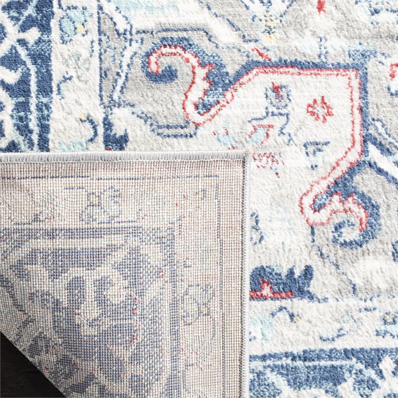 Safavieh Brentwood 9' x 12' Rug in Light Gray and Blue