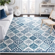 Safavieh Brentwood 9' x 12' Rug in Navy and Ivory