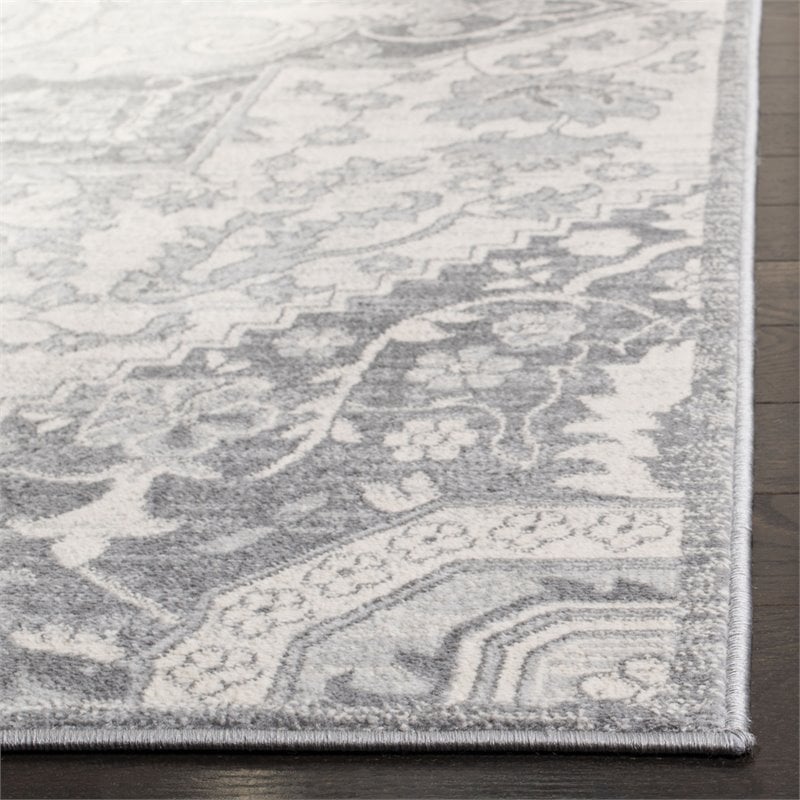 Safavieh Brentwood 9' x 12' Rug in Gray and Ivory
