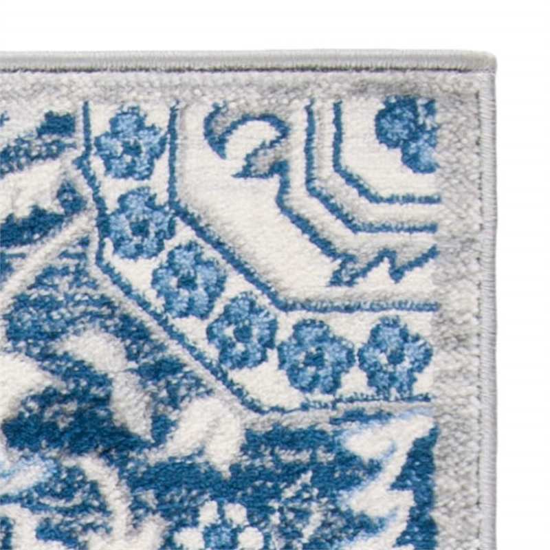 Safavieh Brentwood 8' x 10' Rug in Ivory and Blue