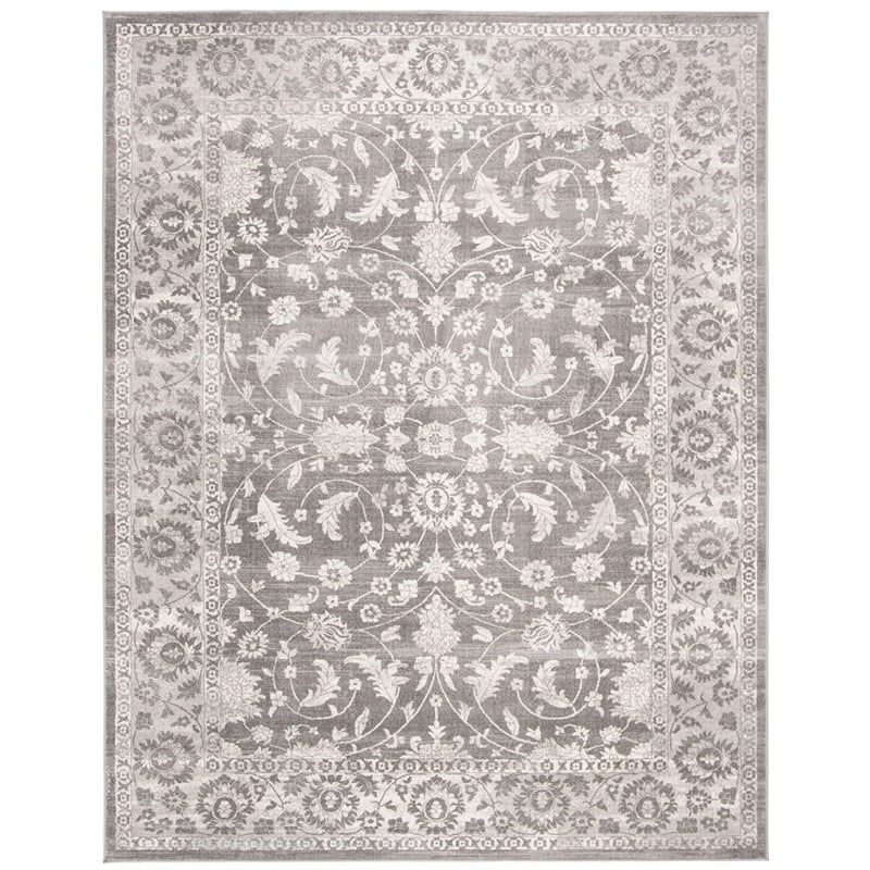 Safavieh Brentwood 9' x 12' Rug in Ivory and Gray