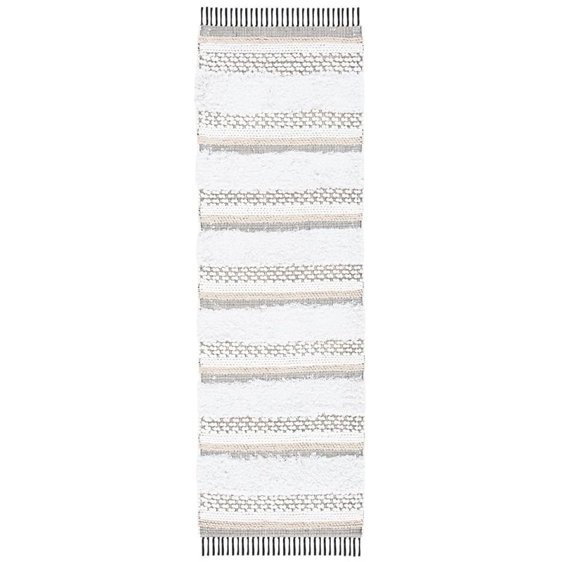 Safavieh Boston 8' x 10' Hand Tufted Rug in Ivory and Beige