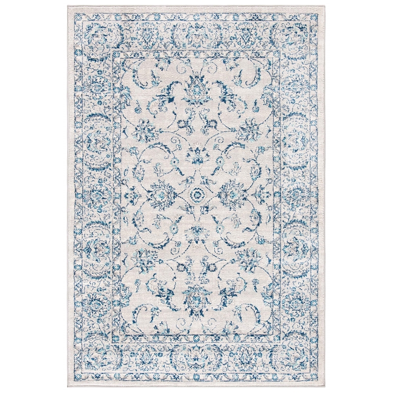 Safavieh Brentwood 4' x 6' Rug in Light Gray and Blue