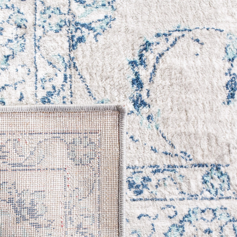 Safavieh Brentwood 4' x 6' Rug in Light Gray and Blue