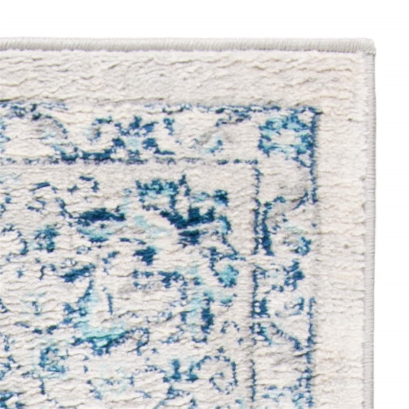 Safavieh Brentwood 4' x 6' Rug in Light Gray and Blue
