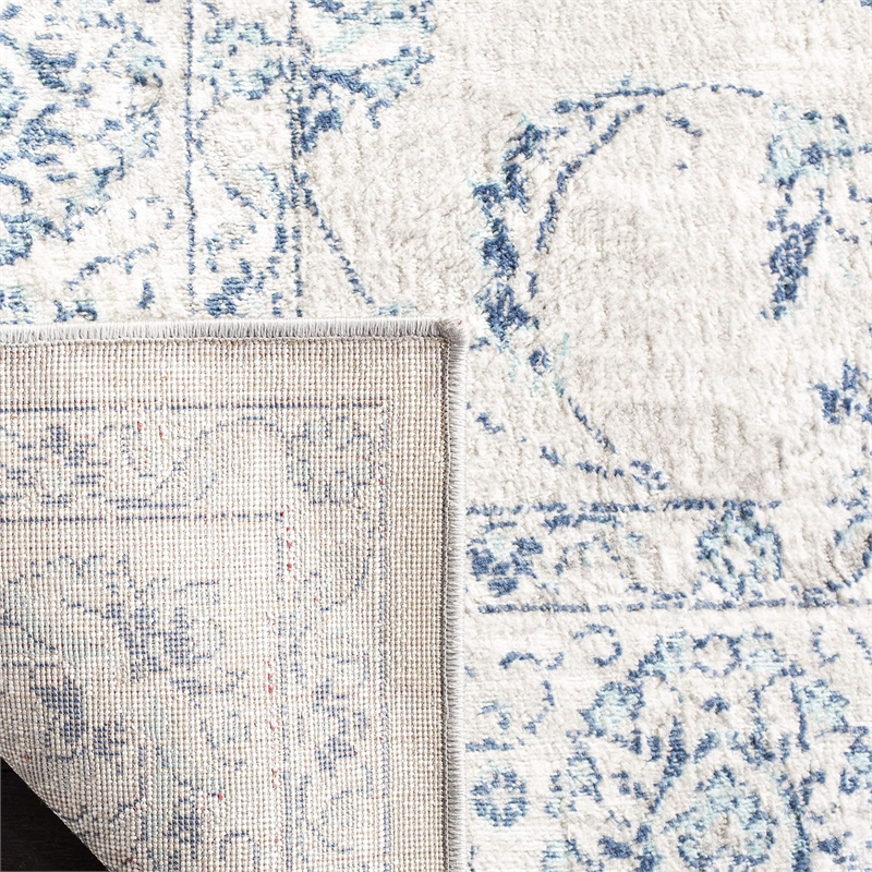 Safavieh Brentwood 4' x 6' Rug in Light Gray and Blue