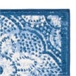 Safavieh Brentwood 2' x 8' Runner Rug in Navy and Ivory