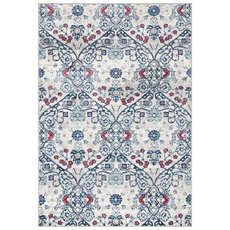 Safavieh Brentwood 4' x 6' Rug in Navy and Gray