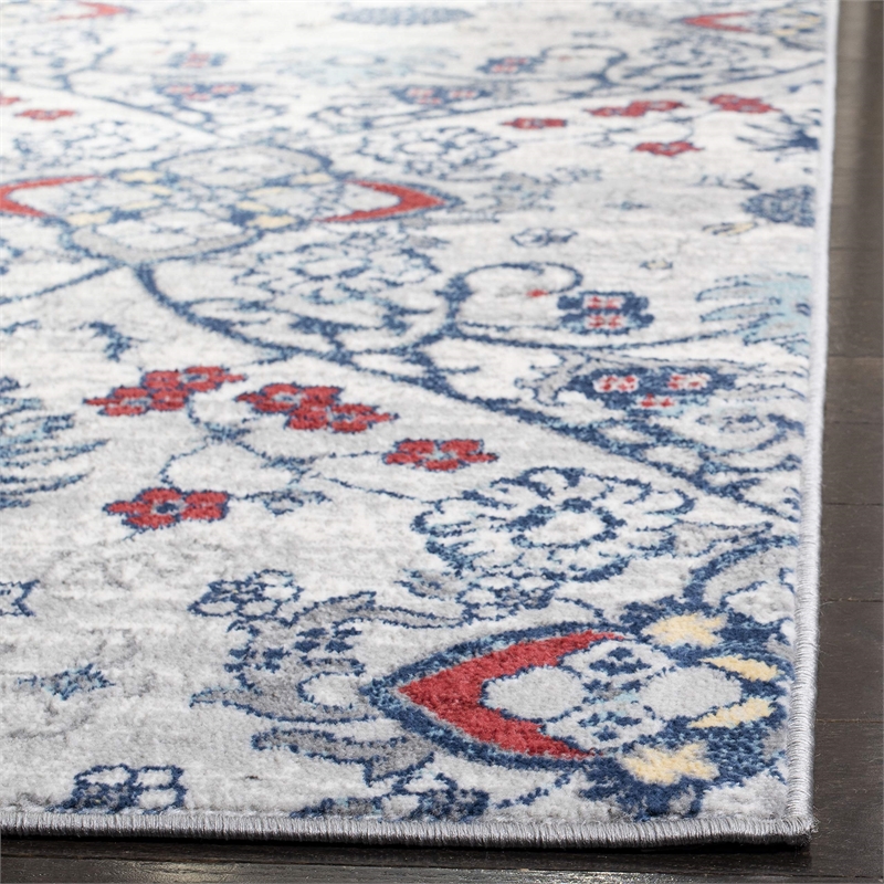 Safavieh Brentwood 4' x 6' Rug in Navy and Gray
