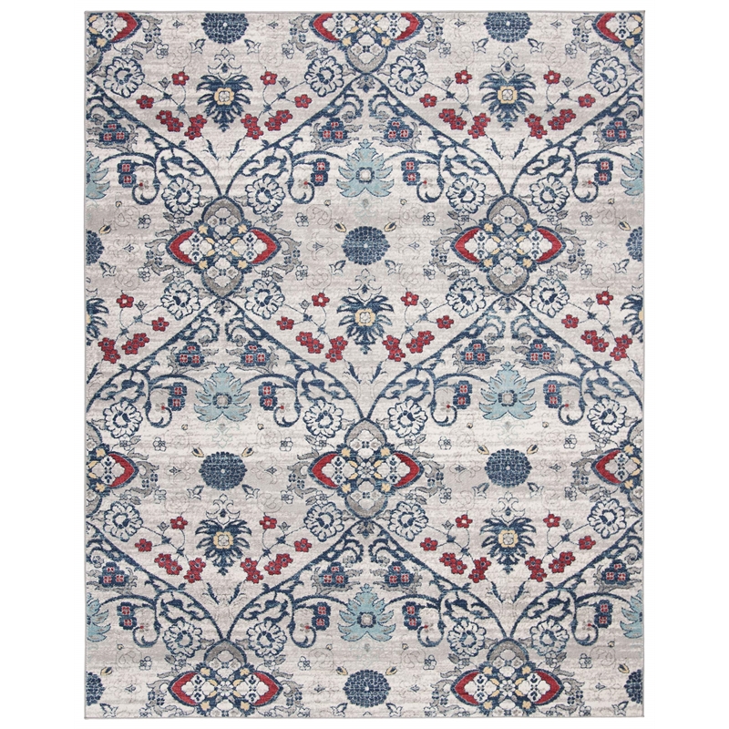 Safavieh Brentwood 8' x 10' Rug in Navy and Gray