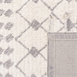Safavieh Casablanca 5' x 8' Hand Tufted Wool Rug in Ivory and Gray