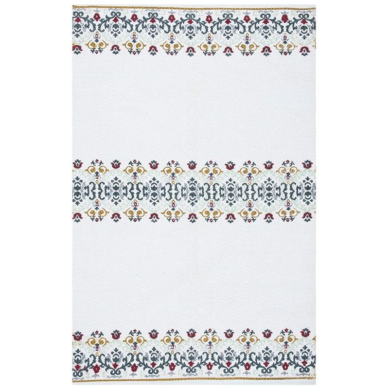 Safavieh Cedar Brook 5' x 8' Hand Loomed Rug in Ivory and Gray