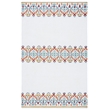 Safavieh Cedar Brook 5' x 8' Hand Loomed Rug in Ivory and Orange