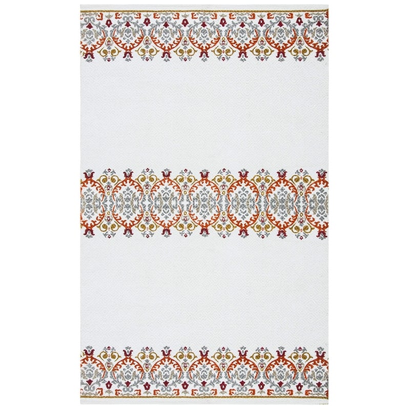 Safavieh Cedar Brook 4' x 6' Hand Loomed Rug in Ivory and Green