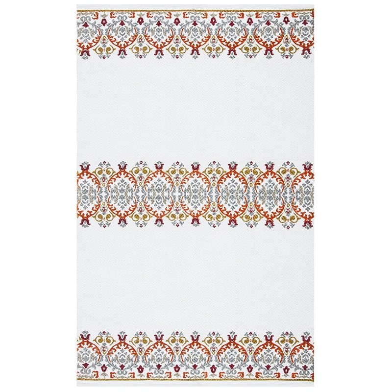 Safavieh Cedar Brook 5' x 8' Hand Loomed Rug in Ivory and Green