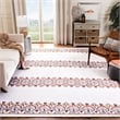 Safavieh Cedar Brook 8' x 10' Hand Loomed Rug in Ivory and Green