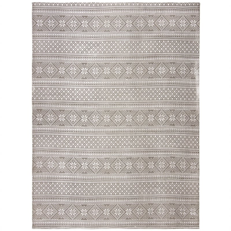 Safavieh Cedar Brook 8' x 10' Hand Loomed Rug in Gray and Ivory