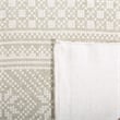Safavieh Cedar Brook 4' x 6' Hand Loomed Rug in Silver and Ivory