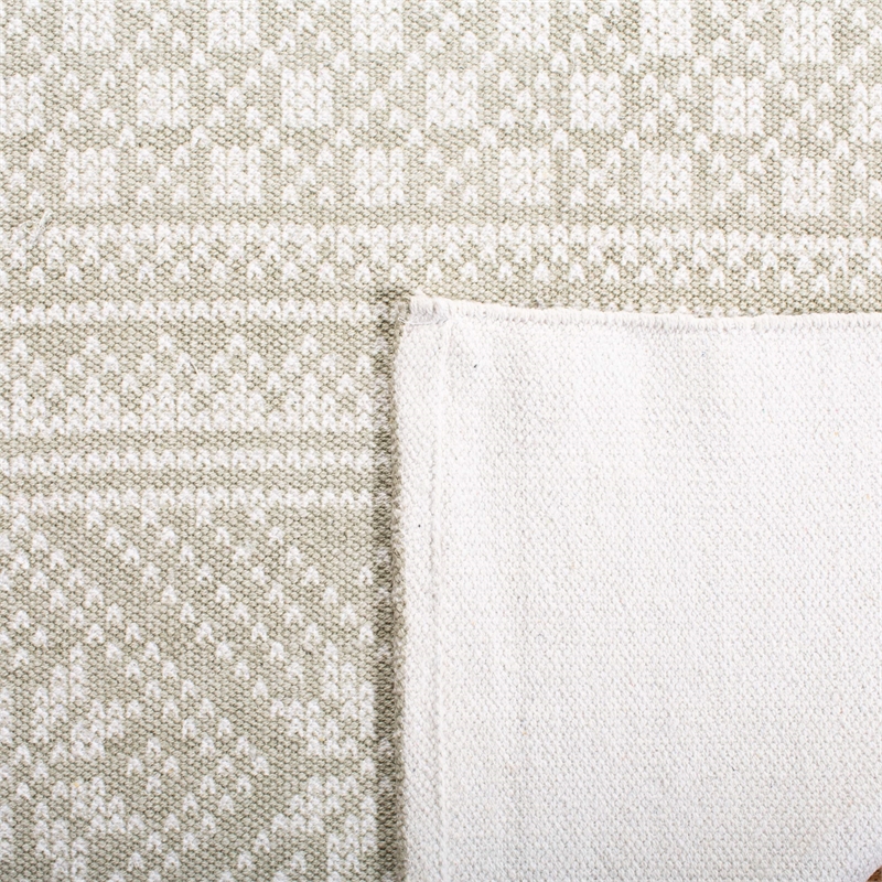 Safavieh Cedar Brook 8' x 10' Hand Loomed Rug in Silver and Ivory