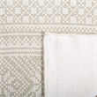 Safavieh Cedar Brook 8' x 10' Hand Loomed Rug in Silver and Ivory
