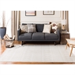 Safavieh Cedar Brook 8' x 10' Hand Loomed Rug in Silver and Ivory