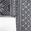 Safavieh Cedar Brook 4' x 6' Hand Loomed Rug in Black and Ivory