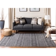 Safavieh Cedar Brook 4' x 6' Hand Loomed Rug in Black and Ivory