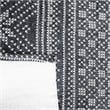 Safavieh Cedar Brook 5' x 8' Hand Loomed Rug in Black and Ivory