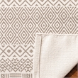 Safavieh Cedar Brook 3' x 5' Hand Loomed Rug in Gray and Ivory