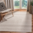 Safavieh Cedar Brook 5' x 8' Hand Loomed Rug in Gray and Ivory