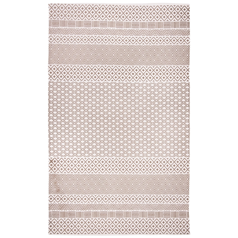 Safavieh Cedar Brook 5' x 8' Hand Loomed Rug in Gray and Ivory