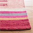 Safavieh Cotton Kilim 8' x 10' Hand Loomed Rug in Red and Ivory