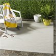 Safavieh Courtyard 9' x 12' Rug in Light Gray