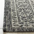 Safavieh Courtyard 9' x 12' Rug in Light Gray and Black