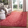 Safavieh Dip Dye 3' x 5' Hand Tufted Wool Rug in Red