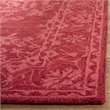 Safavieh Dip Dye 3' x 5' Hand Tufted Wool Rug in Red