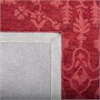 Safavieh Dip Dye 3' x 5' Hand Tufted Wool Rug in Red