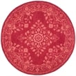 Safavieh Dip Dye 8' x 10' Hand Tufted Wool Rug in Red