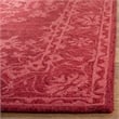 Safavieh Dip Dye 8' x 10' Hand Tufted Wool Rug in Red
