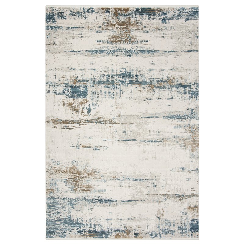 Safavieh Eclipse 6' x 9' Rug in Ivory and Blue