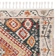 Safavieh Farmhouse 3' x 5' Rug in Orange and Navy