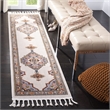 Safavieh Farmhouse 2' x 8' Runner Rug in Orange and Ivory